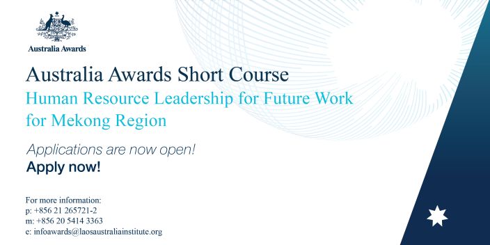 Australia Awards Short Course-Human Resource Leadership for Future Work  for Mekong Region